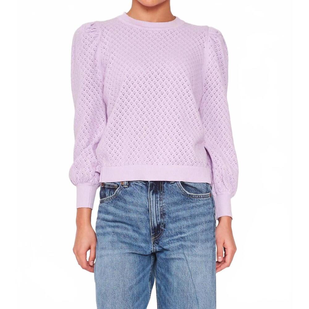 NEW DRA LOS ANGELES blake sweater in lavender